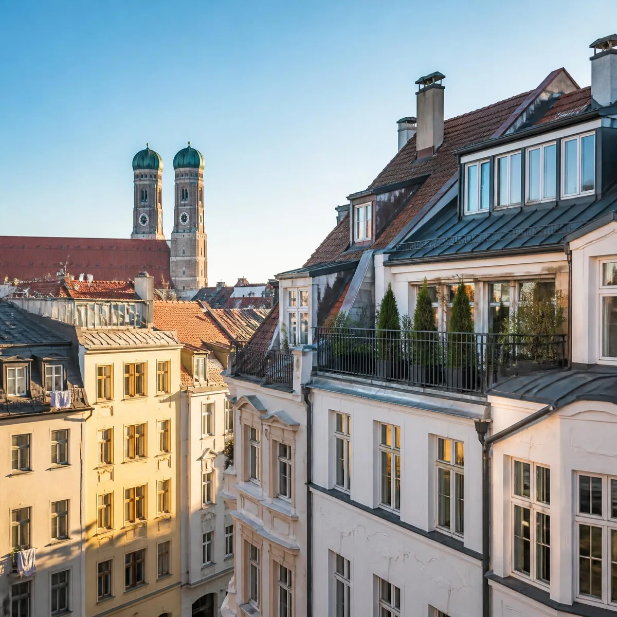 Münchner Innenstadt im Verwaltungsgebiet von IMMOFORB Immobilienverwaltung